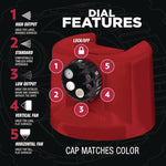 Stops Rust 5-in-1 Spray Paint, Gloss Regal Red, 12 oz Aerosol Can