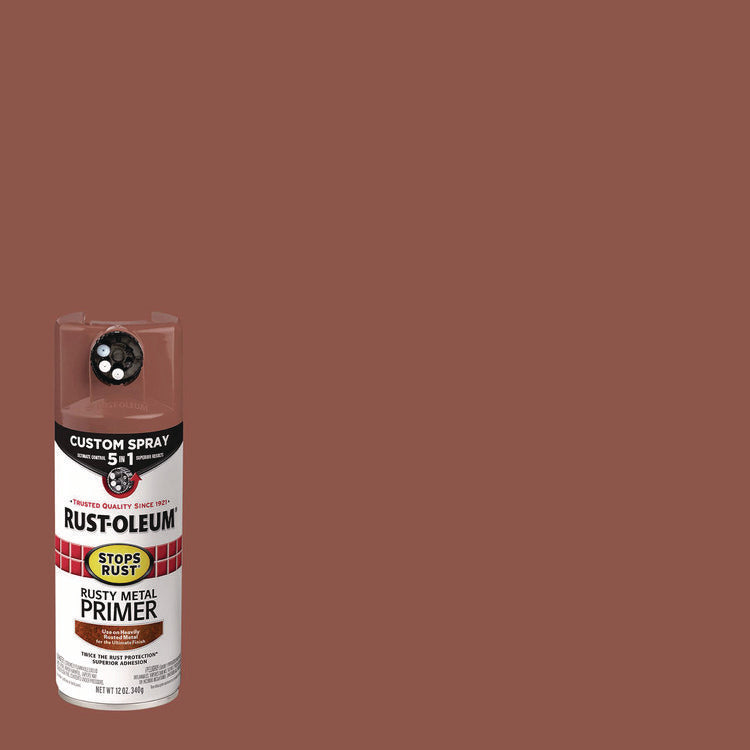 Stops Rust 5-in-1 Spray Paint, Rusty Metal, 12 oz Aerosol Can