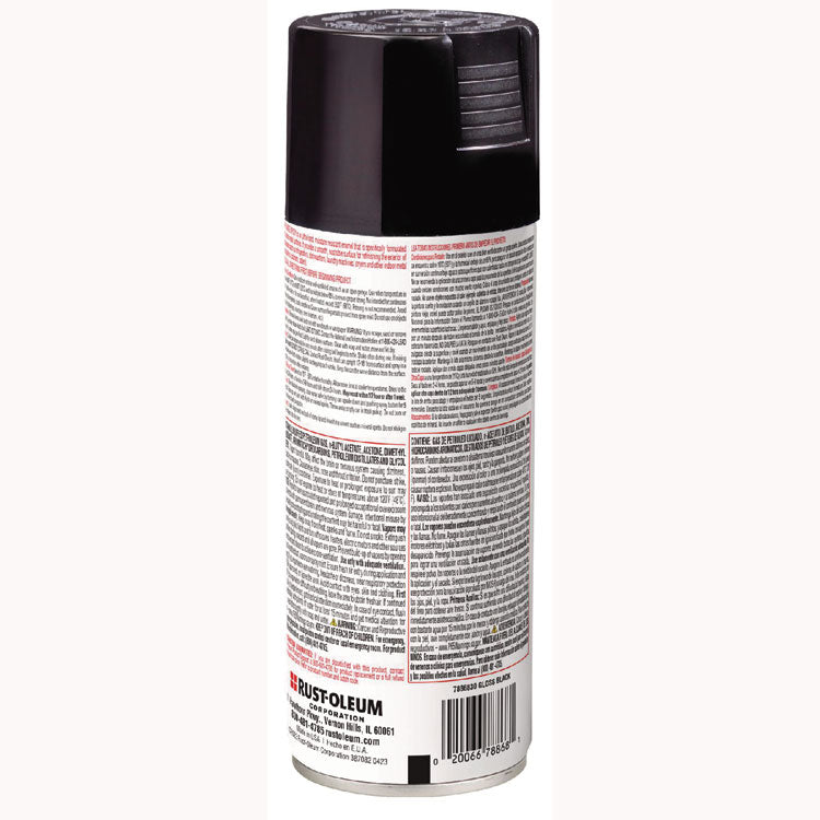 Specialty Appliance Epoxy Spray Paint, Gloss Black, 12 oz Aerosol Can