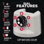 Stops Rust 5-in-1 Spray Paint, Gray, 12 oz Aerosol Can, 6/Carton
