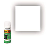 High Heat Enamel Spray Paint, Flat White, 12 oz Aerosol Can, 6/Carton