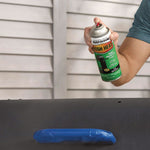 High Heat Enamel Spray Paint, Flat Black, 12 oz Aerosol Can, 6/Carton