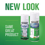 Specialty Appliance Epoxy Spray Paint, Gloss White, 12 oz Aerosol Can, 6/Carton