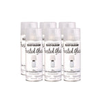 Specialty Frosted Glass Spray Paint, Matte Clear, 11 oz Aerosol Can, 6/Carton