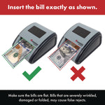 InstaCheck Counterfeit Detector, Infrared, Magnetic Strip Detection, U.S. Currency