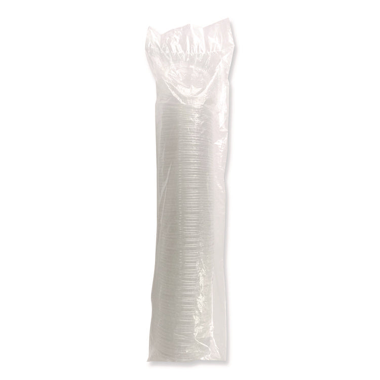 Souffle/Portion Cup Lids, Fits 3.25 oz to 5.5 oz Portion Cups, Plastic, Clear, 2,500/Carton