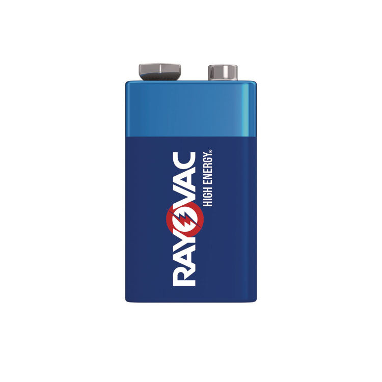 High Energy Premium Alkaline 9v Batteries, 8/pack