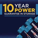 Alkaline D Batteries, 12/pack