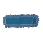 Twisted Loop Blend Dust Mop, PIC/PET Polyester, 24" x 5", Blue