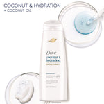 Coconut Shampoo, 12 oz Bottle, 6/Carton