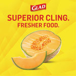 Cling'N Seal Plastic Food Wrap, 12" x 33.3 yd, 100 sq ft Roll, 16 Rolls/Carton