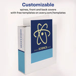 Heavy-Duty View Binder With Durahinge, One Touch Ezd Rings And Extra-Wide Cover, 3 Ring, 3" Capacity, 11 X 8.5, White, (1321)