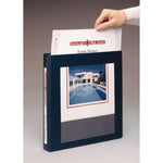 Framed View Heavy-Duty Binders, 3 Rings, 1.5" Capacity, 11 X 8.5, Black
