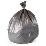 Linear Low-Density Can Liners, 55 gal, 1.7 mil, 39" x 56", Silver, Flat Pack, 50/Carton