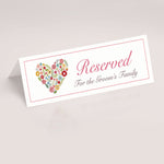 Large Embossed Tent Card, White, 11, x 3.5, 1 Card/Sheet, 50 Sheets/Box