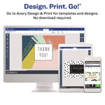 Printable Postcards, Laser, 80 lb, 4 x 6, Matte White, 80 Cards, 2 Cards/Sheet, 40 Sheets/Box