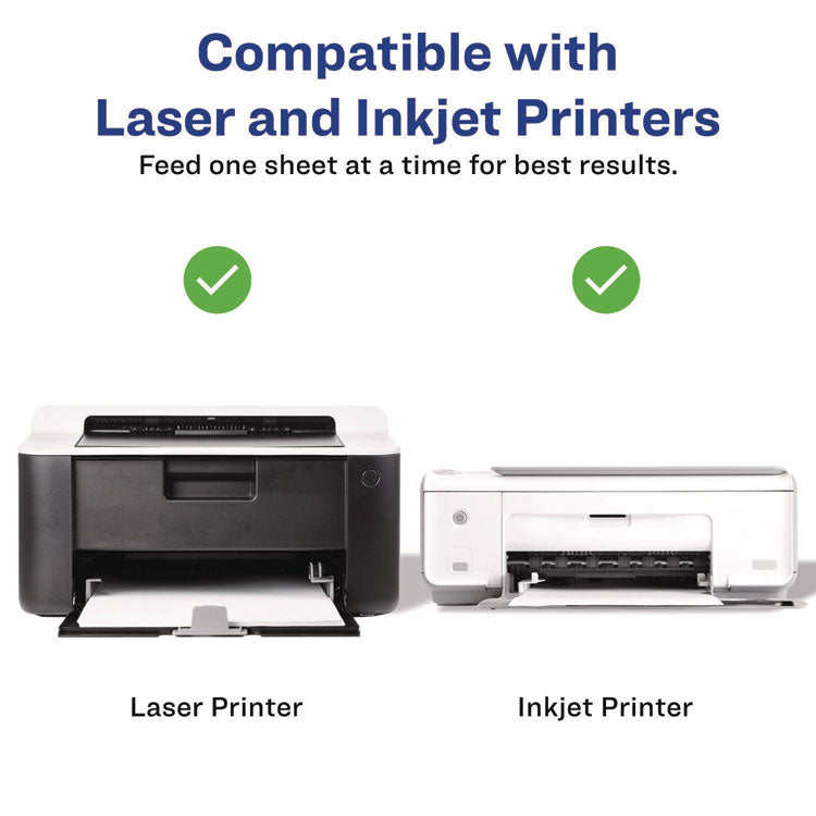 Printable Postcards, Inkjet/Laser, 80 lb, 4.25 x 5.5, Matte Ivory, 100 Cards, 4 Cards/Sheet, 25 Sheets/Box
