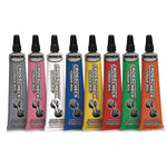 Cross Check Torque Seal Tamper-Proof Indicator Paste, 1 oz Tube, Orange, 24/Carton