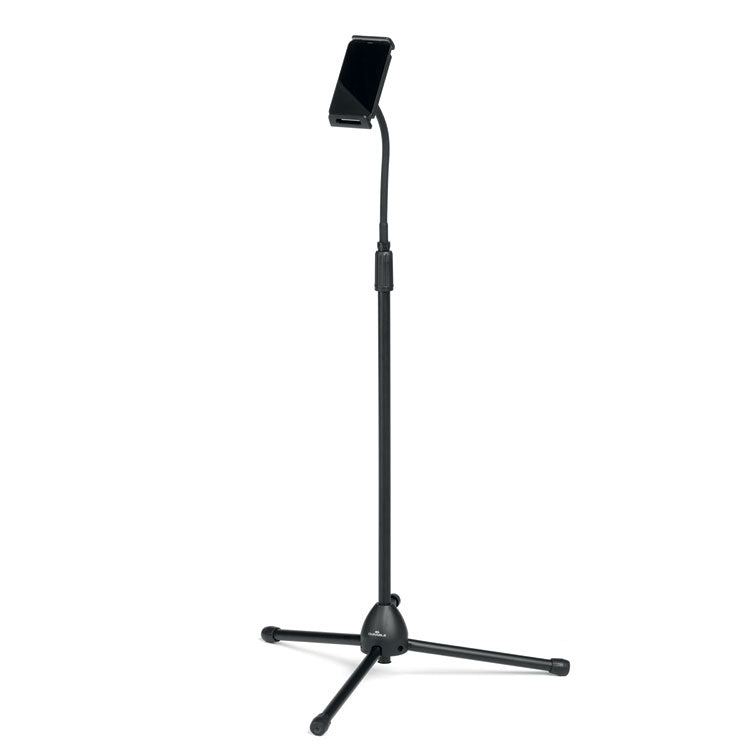 TWIST Black Floor Stand for Tablet, Black
