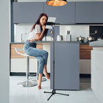 TWIST Black Floor Stand for Tablet, Black