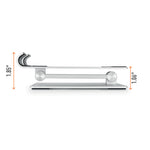 Adjustable Tablet Stand, Silver