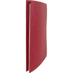 Presstex Covers With Storage Hooks, 2 Posts, 6" Capacity, 11 X 8.5, Executive Red