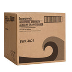 Industrial Strength Alkaline Drain Cleaner and Clog Remover, 32 oz Bottle, 12/Carton