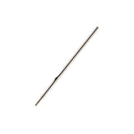 F-Series Ballpoint Stainless Steel Pen Refill, Fine 0.8 mm Conical Tip, Black Ink, 2/Pack