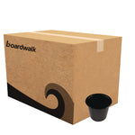 Souffle/Portion Cups, 5.5 oz, Plastic, Black, 2,500/Carton
