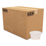 Plastic Deli Container with Lid, 12 oz, Clear, Plastic, 240/Carton