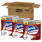 Ultra Strong Bathroom Tissue, Septic Safe, 2-Ply, White, 330 Sheets/Roll, 6 Rolls/Pack, 3 Packs/Carton