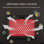 AbsorbX Compact Odor Filter, 0.03 lb Bag, Unscented, 3/Pack