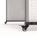 MBS Classroom Science Lab Makerspace Table, Rectangular, 60.25 x 39.25 x 38, White Top, Gray Base/Legs