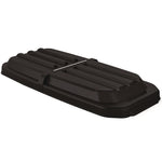 3/4 Cubic Yard Tilt Truck Lid, 31.69 x 67 x 6.9, Black