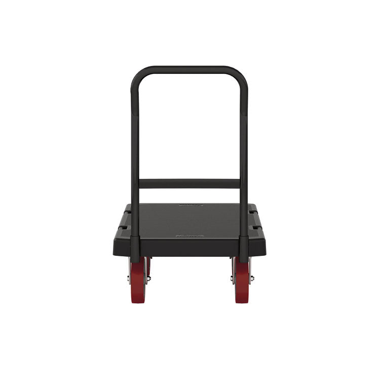 Resin Platform Truck, 1,600 lb Capacity, 24" x 36", Black