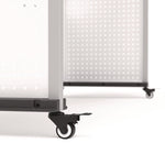 Modular Teacher's Desk, 60.25 x 21 x 32 to 38, White