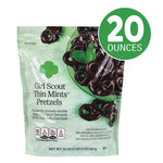 Thin Mints Pretzels, Mint Chocolate, 20 oz Bag