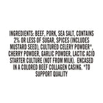 Original Flavor Mini Snack Sticks, Beef, 0.5 oz Individually Wrapped, 20/Carton