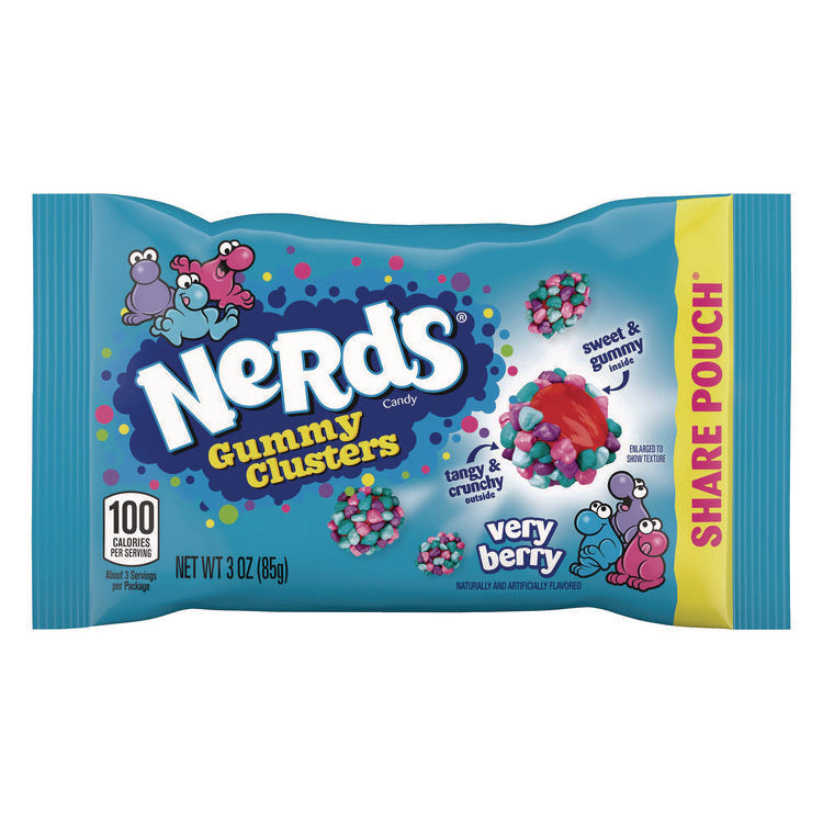 Very Berry Clusters Share Pack, Berry, 3 oz Packet, 12/Carton
