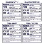 Tropical Variety Pack, Assorted Flavors, 10 oz Bottle, 24/Carton