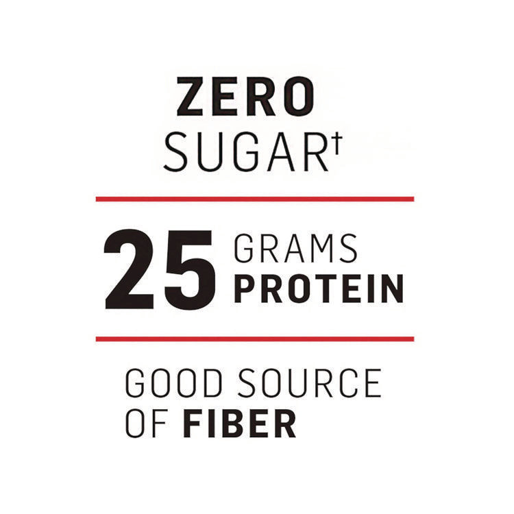 Genuine Chocolate Protein Shake, 11 oz Carton, 18/Carton