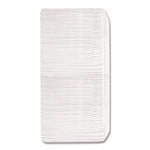 1/4-Fold Lunch Napkins, 1-Ply, 12" x 12", White, 500/Pack