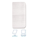 1/4-Fold Lunch Napkins, 1-Ply, 12" x 12", White, 500/Pack