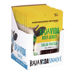 Beef Jerky Salsa Fresca Snack Pack, Salsa Fresca, 1 oz Packet, 12/Carton
