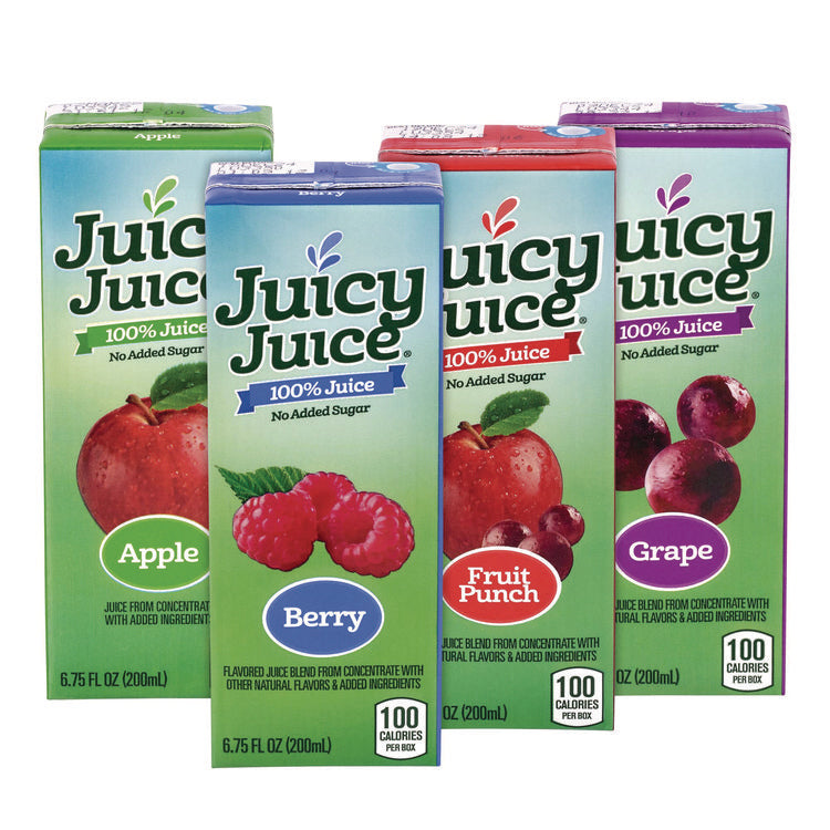 Juice Box Variety Pack, Assorted Flavors, 6.75 oz Box, 32/Carton