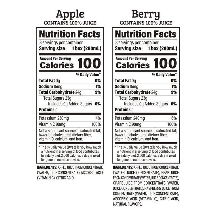 Juice Box Variety Pack, Assorted Flavors, 6.75 oz Box, 32/Carton