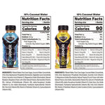 BASE Sports Drink Variety Pack, Assorted Flavors, 12 oz Bottle, 24/Carton