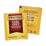Tea Bags, Earl Grey, Individually Wrapped, 100/Carton