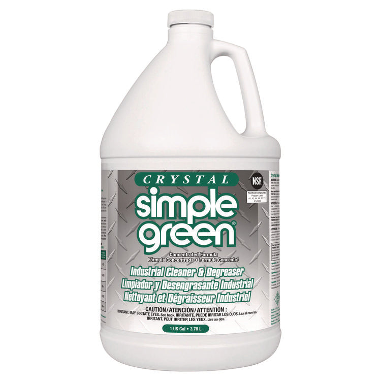 Crystal Industrial Cleaner/degreaser, 1 Gal Bottle, 6/carton