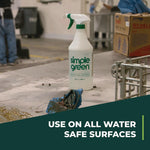 Crystal Industrial Cleaner/degreaser, 1 Gal Bottle, 6/carton